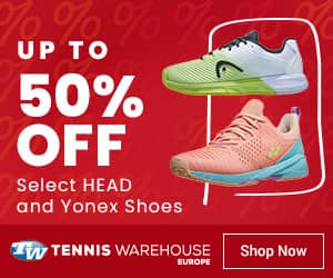 Head and Yonex Tennis Shoes