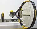 The swingweight of a tennis racquet